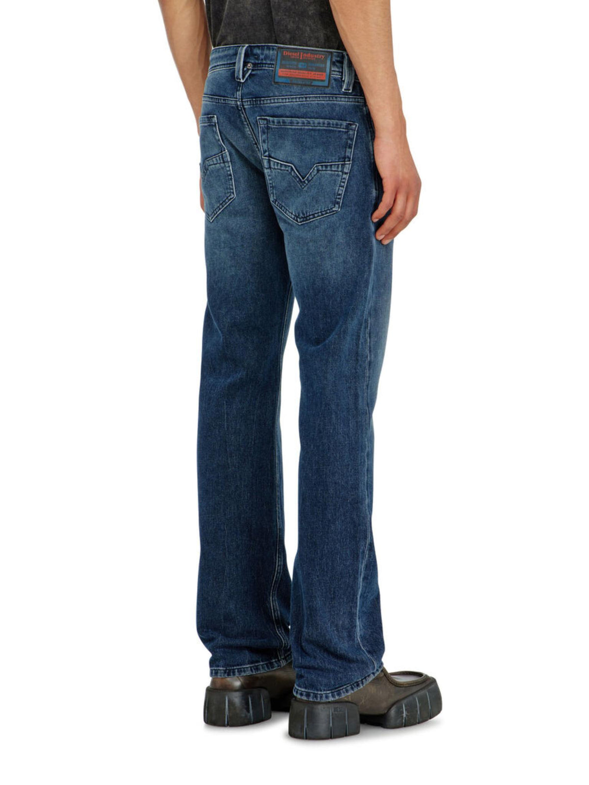 DIESEL Black Wash Slim Fit Denim Jeans Men