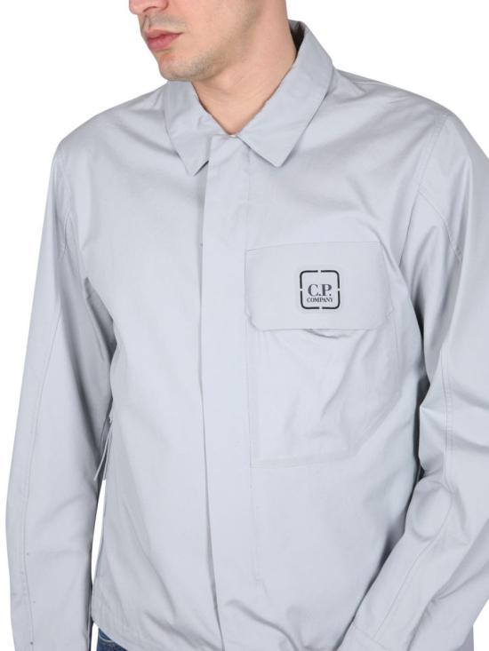CP Company Men's Jacket 14CMOS019A006450A805 HARBOR MIST DOM