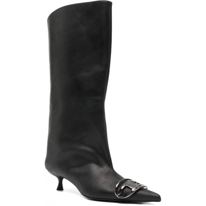 DIESEL Black Tube Mid Boots Y03799 P7389 T8013
