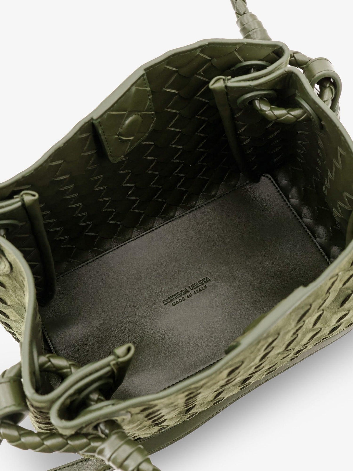 Bottega Veneta Black Leather Shoulder Bag