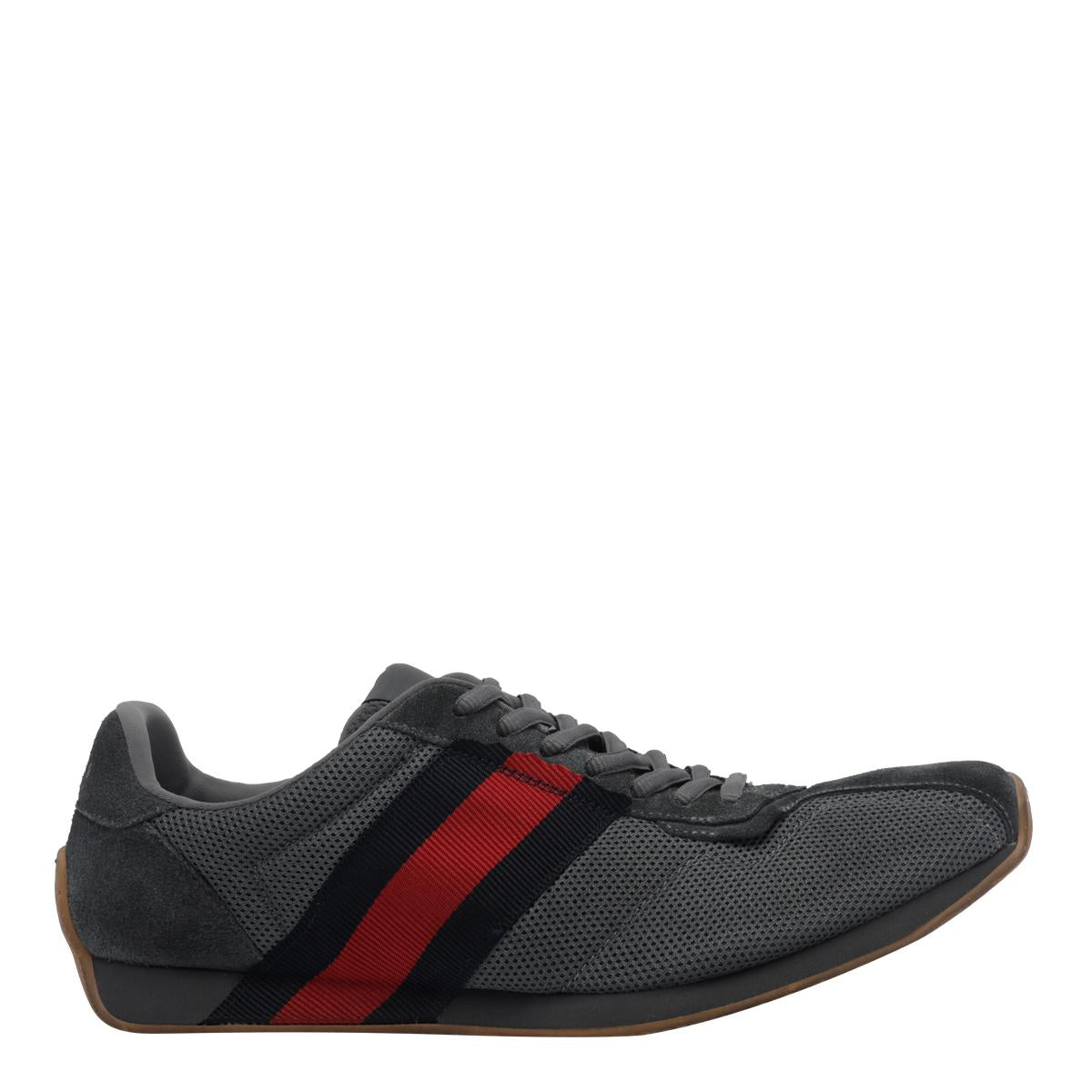GUCCI Leather Low-Top Sneakers for Men