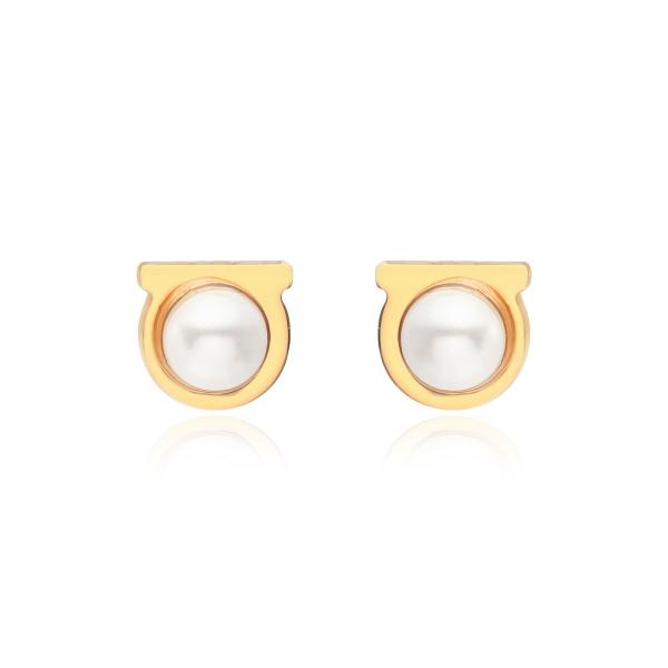 Ferragamo Gold-Tone Women’s Earrings