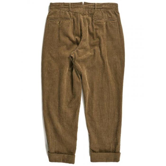 Engineered Garments Khaki Cotton Corduroy Andover Pants B M 23F1F001 NQ271 SD016