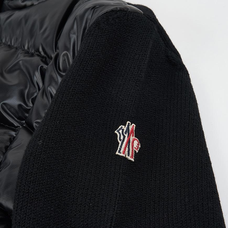 Moncler Men’s Grenoble Padded Cardigan Jacket 9B00009 M1122 999