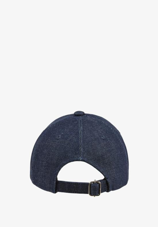 A.P.C. Dark Indigo Denim Baseball Cap