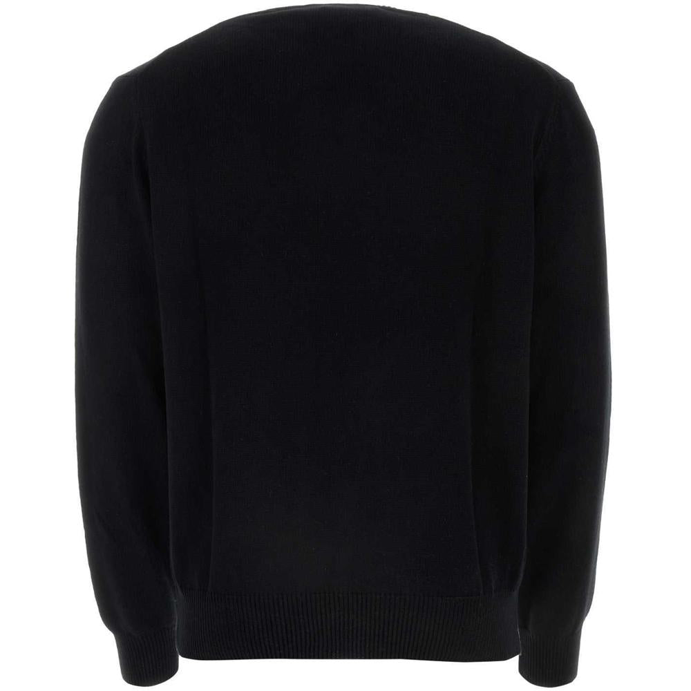 Vivienne Westwood ORB Alex Round Neck Knit Sweater Black