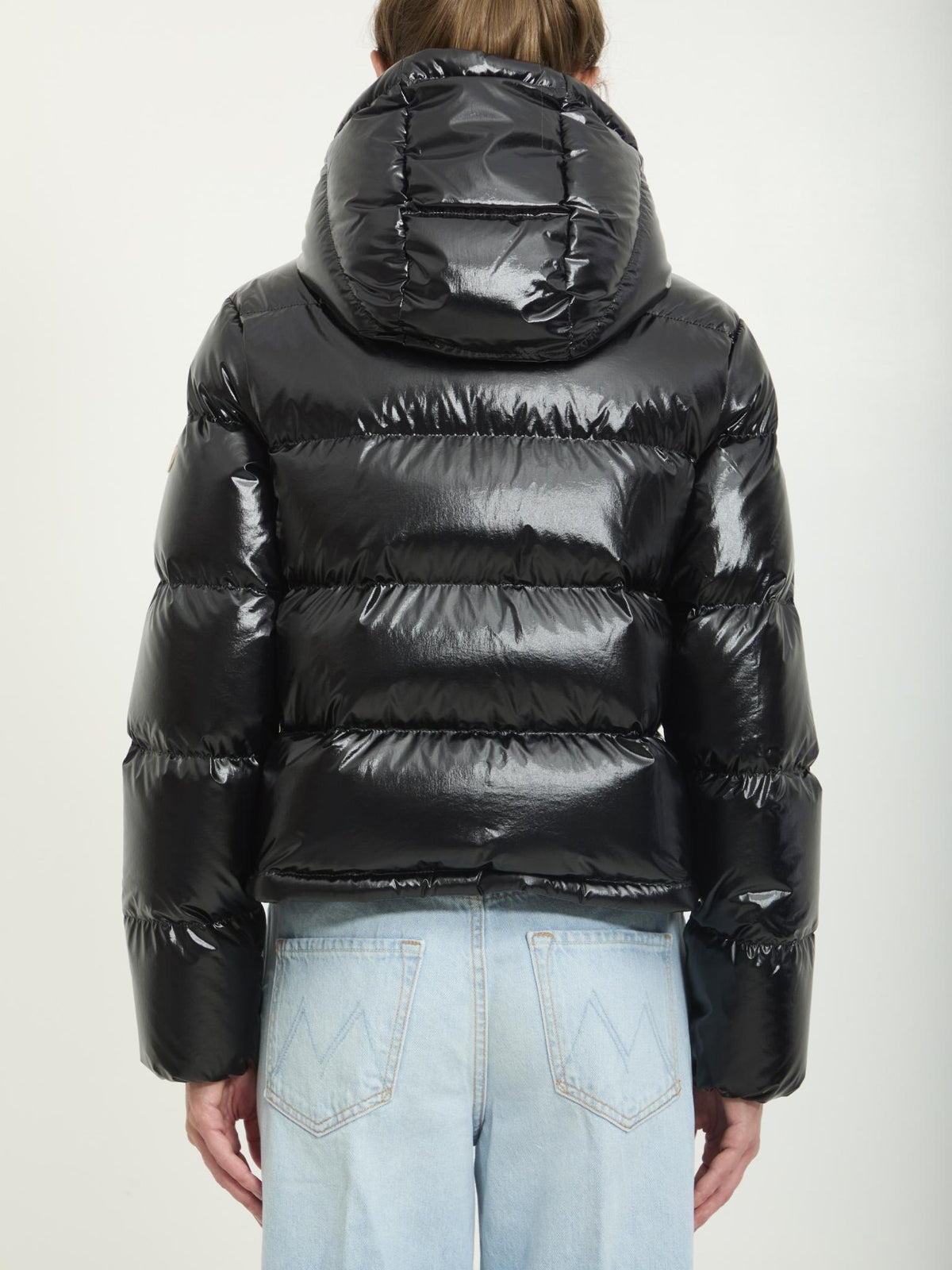 Moncler Black Down Puffer Jacket for Women