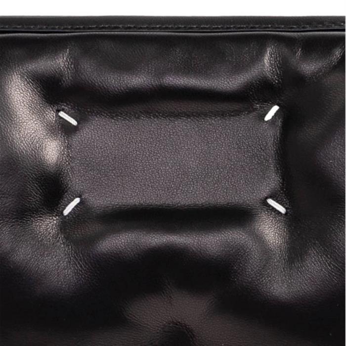 Maison Margiela Glam Slam Sport Camera Bag Black Leather Shoulder Bag