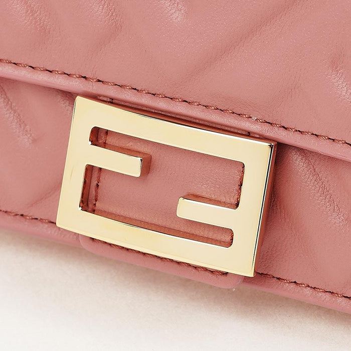 FENDI Micro Baguette Leather Wallet for Women
