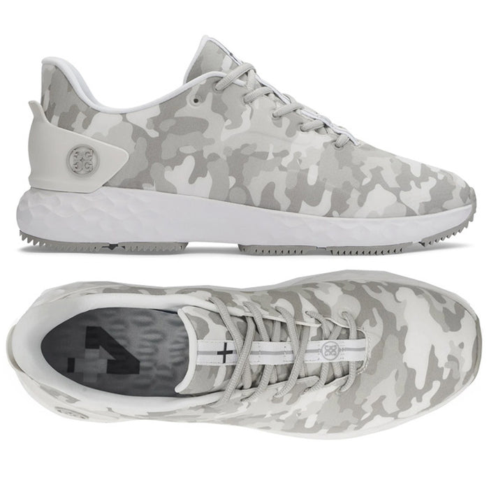 G/FORE White Camo MG4 Golf Shoes Low-Top Sneakers for Men