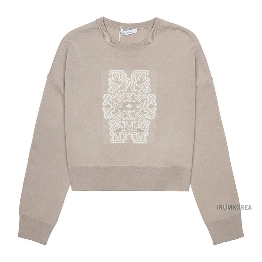 Max Mara Virgin Wool Round Neck Sweater SIR for Women 014
