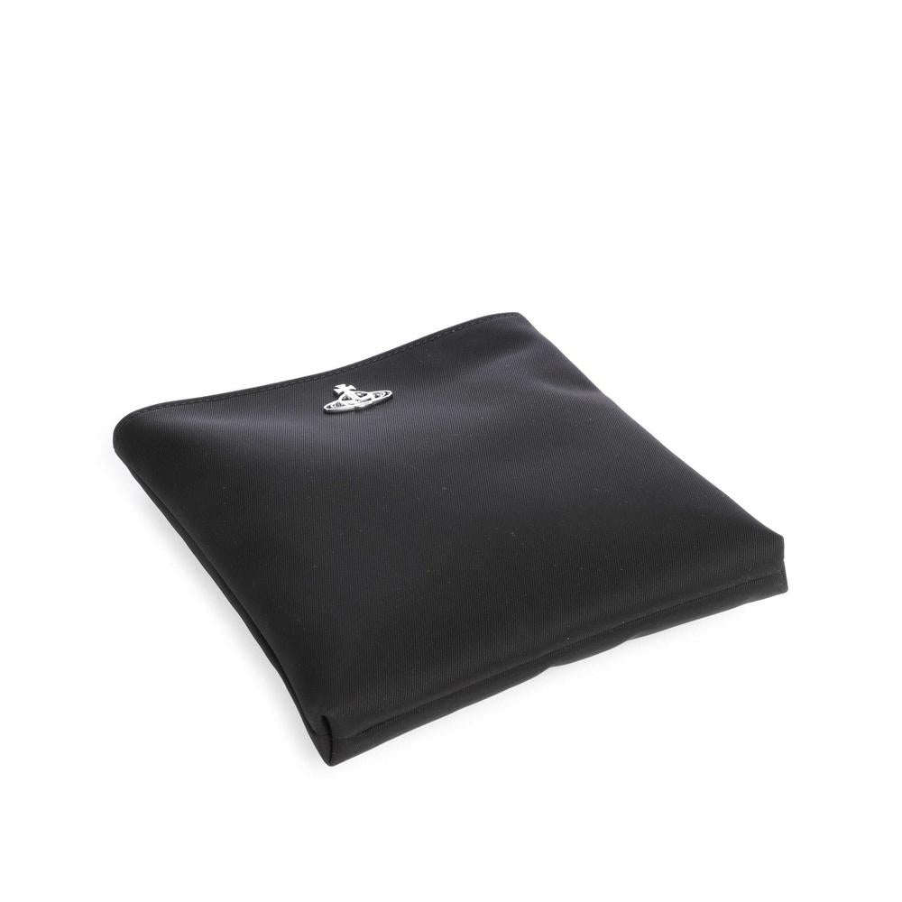Vivienne Westwood Square Messenger Bag Black Crossbody