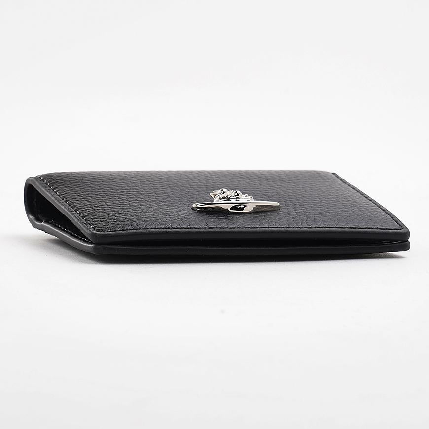 Vivienne Westwood Women’s Grain Leather Flap Card Holder Black