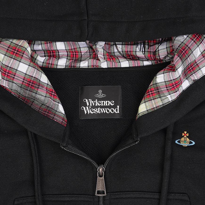 Vivienne Westwood Women’s Leo Zip-Up Hoodie Oatmeal