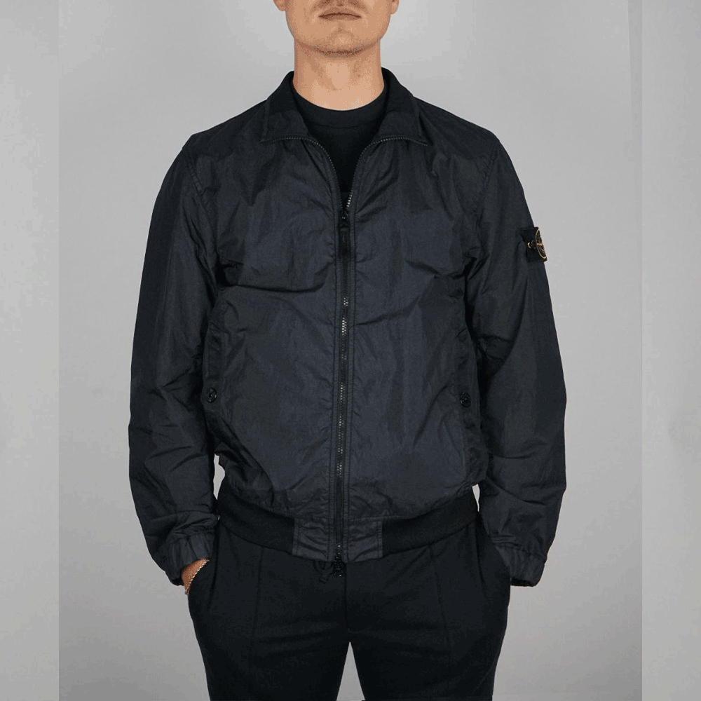 STONE ISLAND Men’s Crinkle Reps Nylon Jacket 4100037 S0A23 V0020