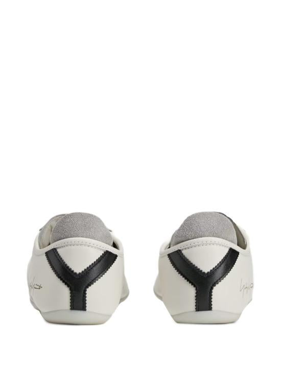 Y-3 White Leather Low-Top Sneakers for Men KI0882 DOM