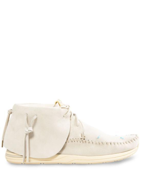 Visvim Leather Work Boots for Men 0124202002002 SAND DOM