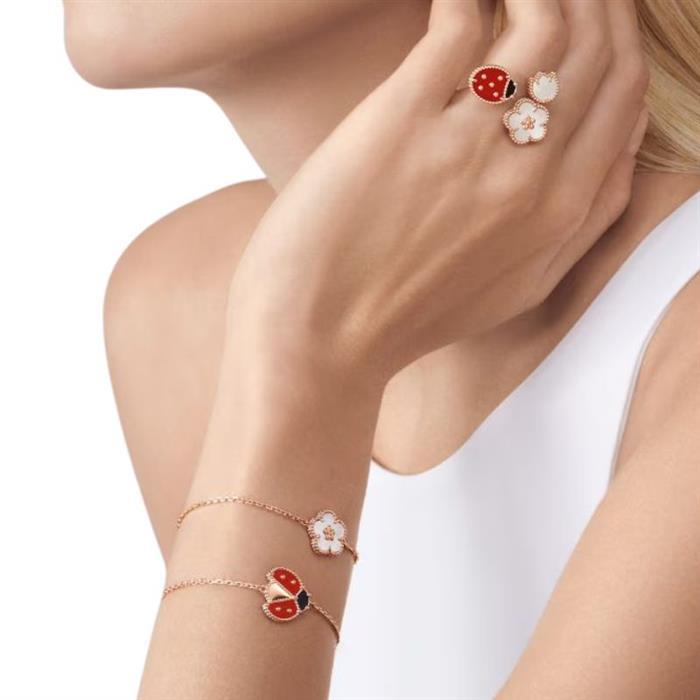 Van Cleef & Arpels Lucky Spring Ladybug Wings Bracelet VCARP7R100