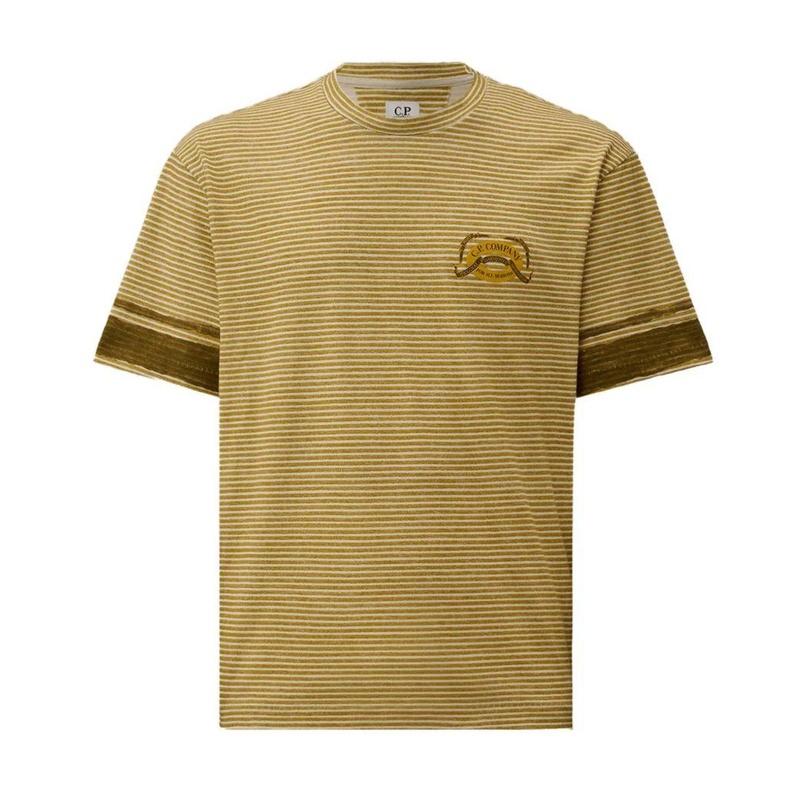 CP Company Men’s Stripe Short Sleeve T-Shirt
