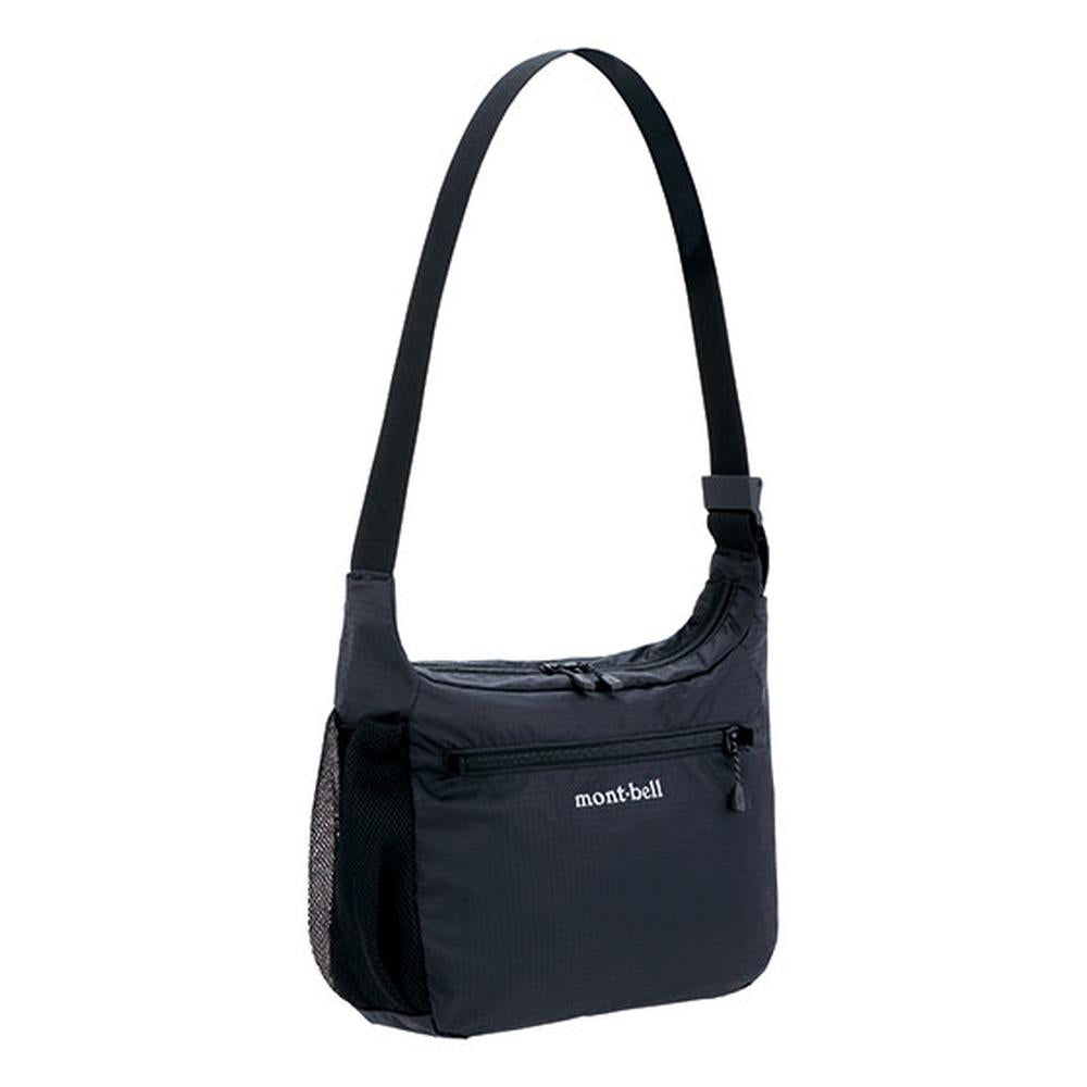 montbell Packable Lightweight Shoulder Bag S Black Crossbody