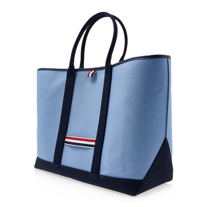 THOM BROWNE Women’s Canvas Tote Bag Navy