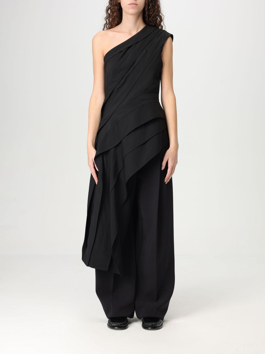 Bottega Veneta Black Silk Blouse