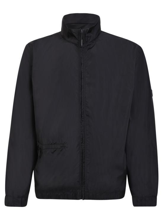 RAINS Waterproof Hooded Rain Jacket for Men 1890001 BLACK DOM