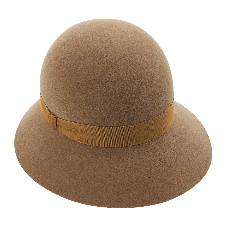 HELEN KAMINSKI Women’s Bellary Cloche Hat FW24 HAT51843 CAMEL