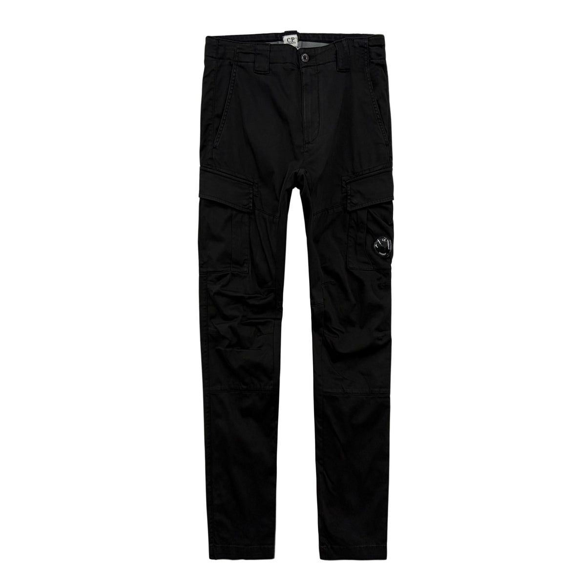 CP Company Lens Patch Satin Cargo Pants RSCMPA743A 999