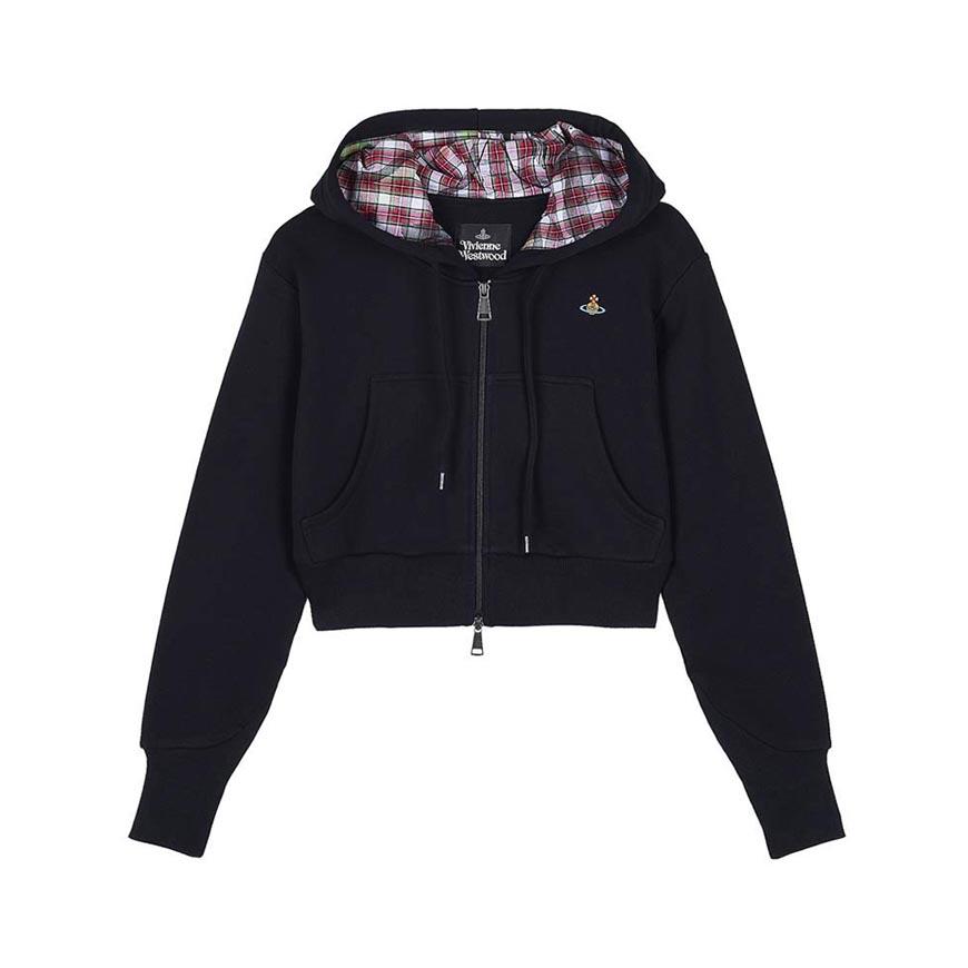 Vivienne Westwood Women’s Leo Zip-Up Hoodie Oatmeal