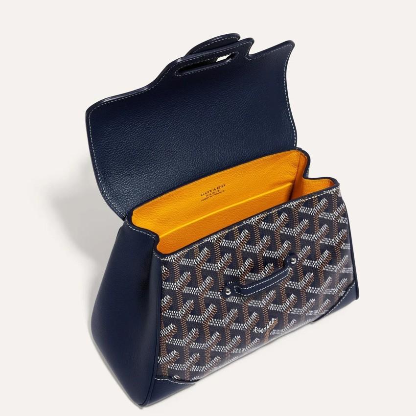 GOYARD Soft Saigon Mini Tote Bag Navy Women’s SAIGON MINTY 12 CL 12 P