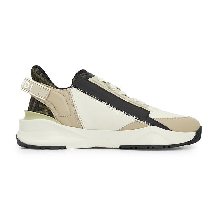 FENDI Flow Men’s Low-Top Sneakers 7E1392 AJZH F1OU2