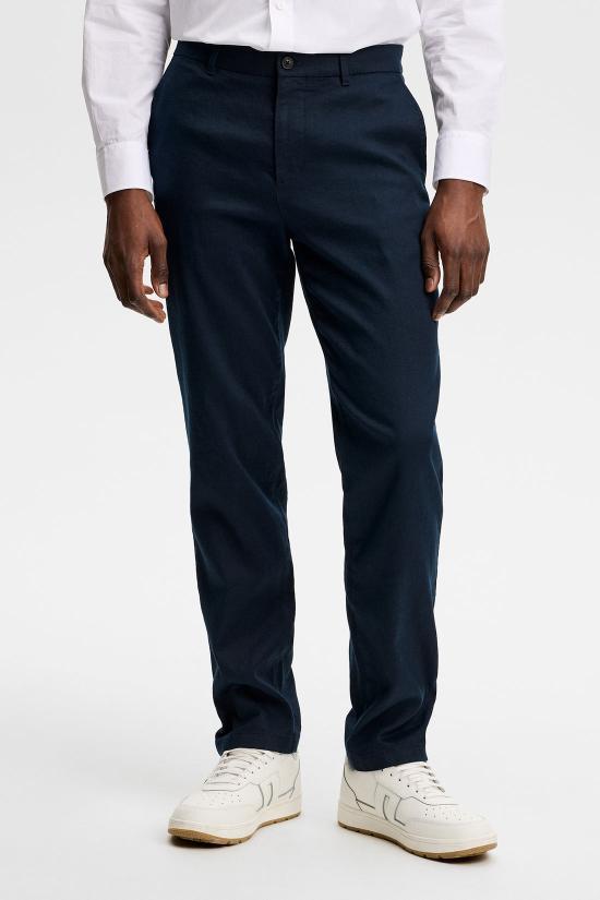 J LINDEBERG Straight Classic Pants for Men FMPA168156855 JL NAVY DOM