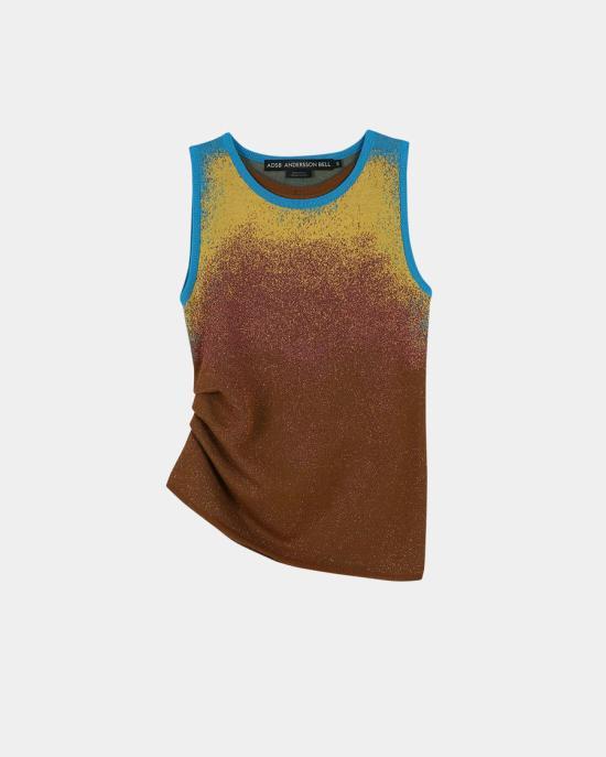Andersson Bell Sleeveless T-Shirt Men’s Top atb1527w MULTI DOM