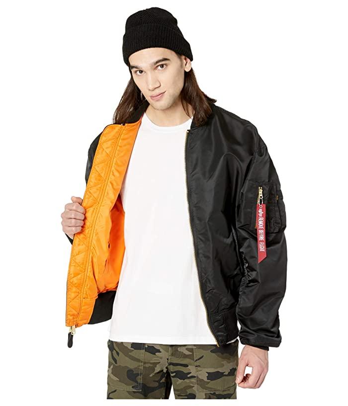 ALPHA INDUSTRIES L2B Loose Bomber Jacket Unisex Flight L 2B LOOSE BOMBER JACKET