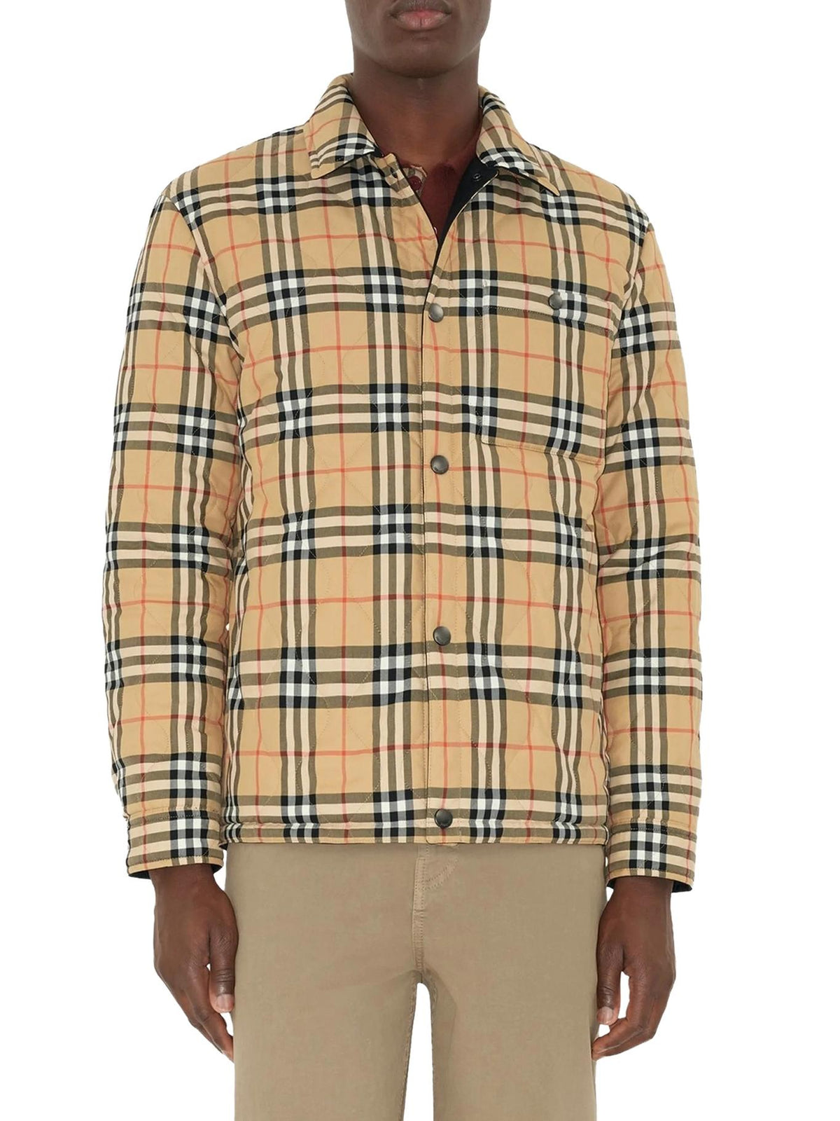 BURBERRY Black Casual Jacket for Men
