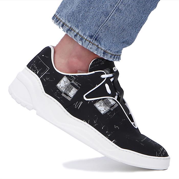 DIOR Men's Low-Top Sneakers White Leather