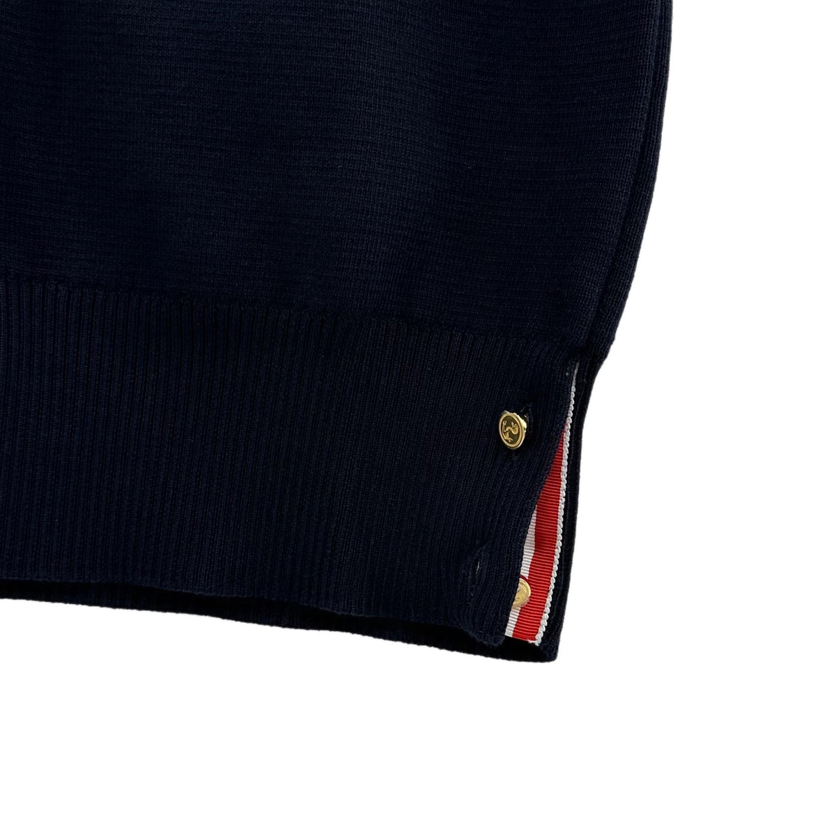 THOM BROWNE Men's Milano Stitch Arm Stripe Knit Cardigan MKC171A 415