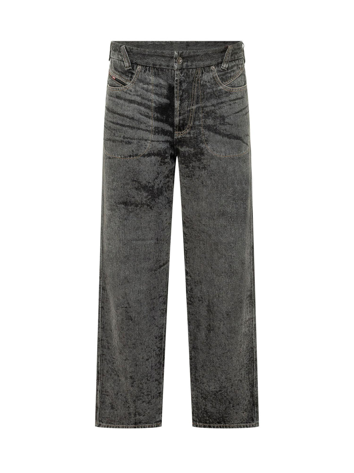 DIESEL Blue Denim Jeans Men’s Straight Fit Pants
