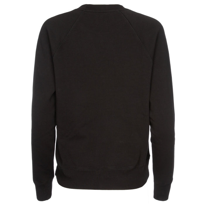 Zadig&Voltaire Women's Black Fleece-Lined Crewneck Sweatshirt SJTS7106F