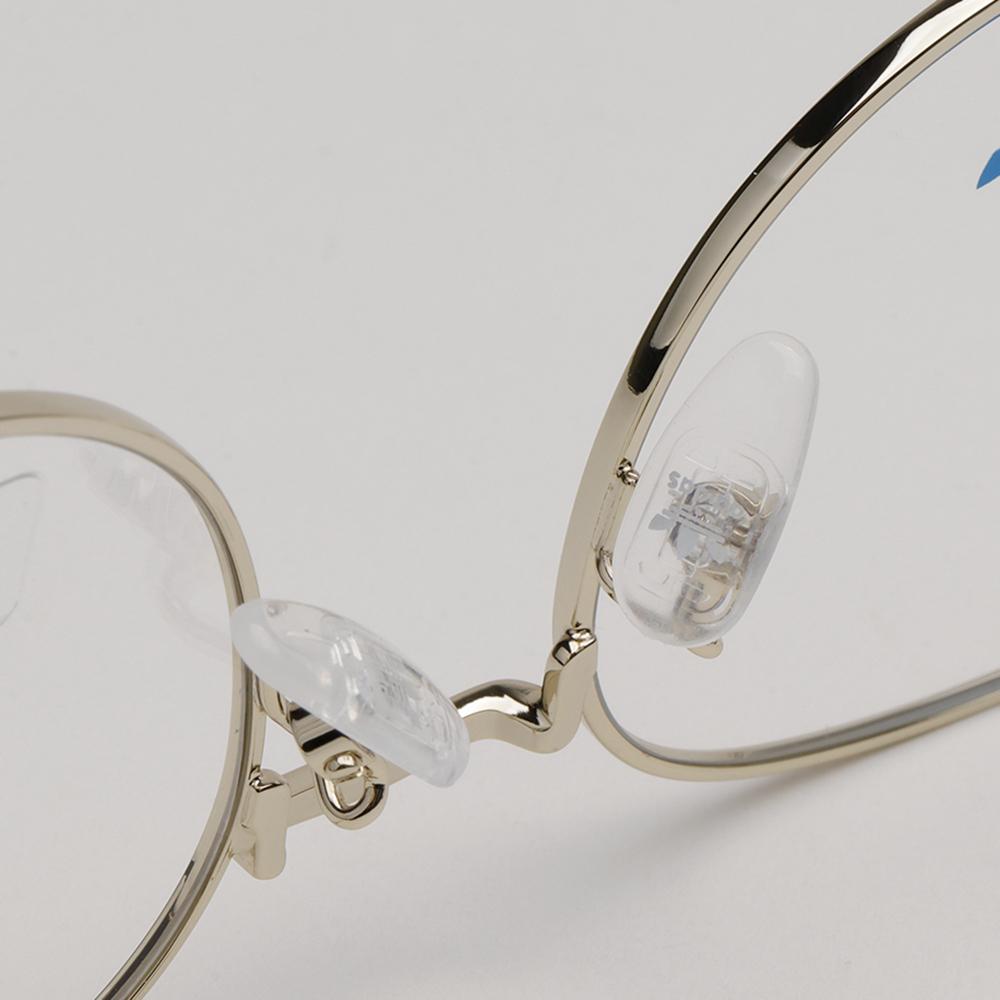 Adidas Round Gold Metal Asian Fit Eyeglass Frame Unisex OR5051F 032