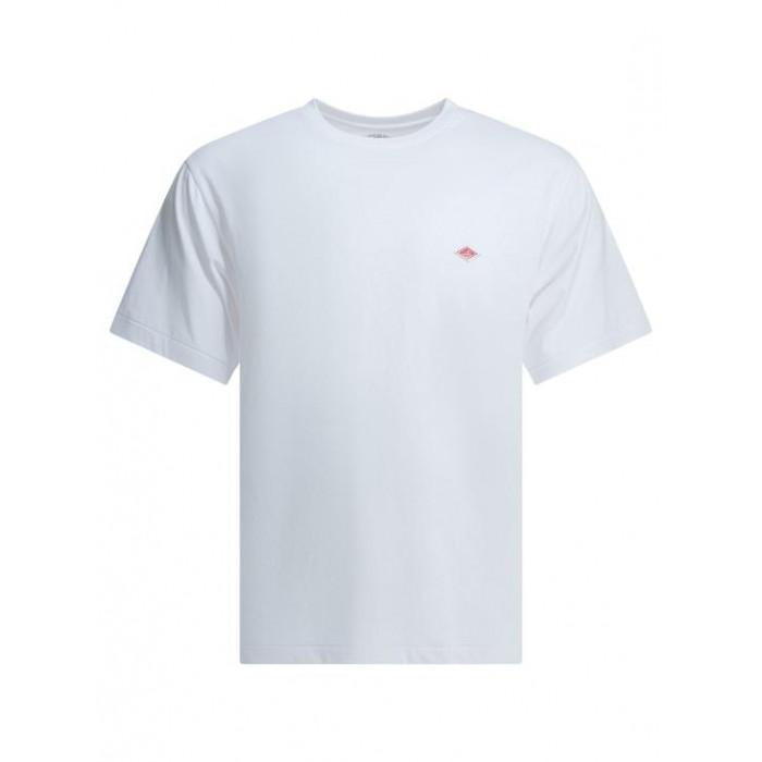 DANTON Plain Short Sleeve Inner T-Shirt Men’s DTC0196 CVT WHITE