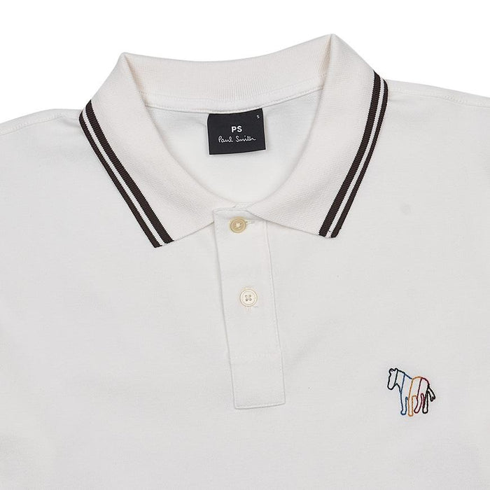 Paul Smith Zebra Logo Polo Shirt for Men M2R 151LE P21511 02A