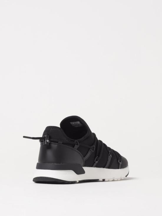 Versace Black Leather Low-Top Sneakers 78YA3SA6ZSC 66899
