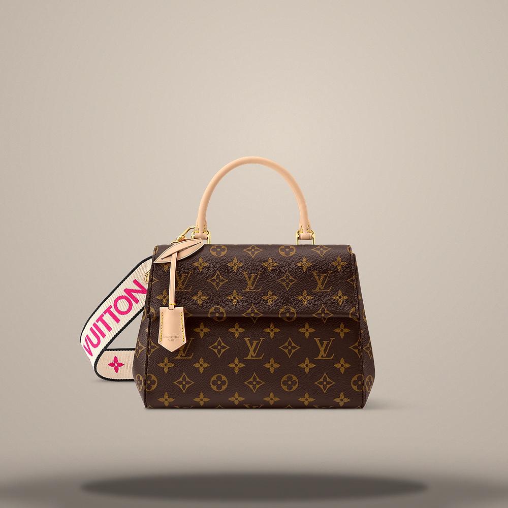 Louis Vuitton Black Cluny BB Shoulder Bag