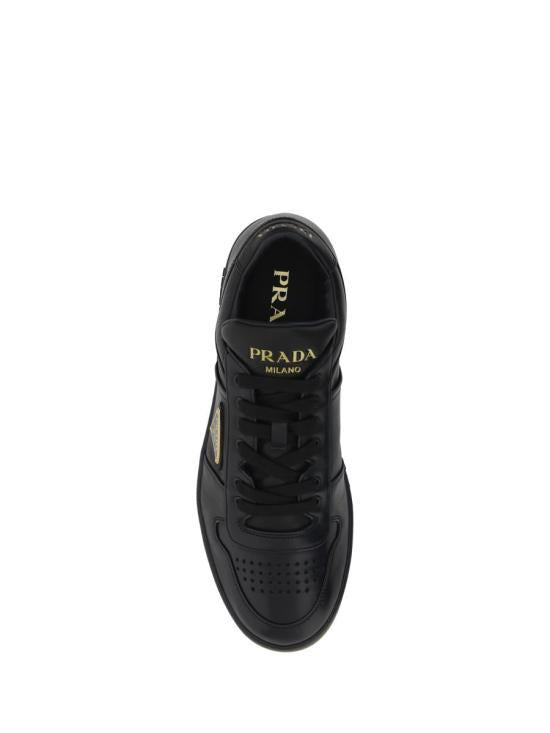 PRADA Leather Sneakers White Men's Sneakers 2EE364 FD001038