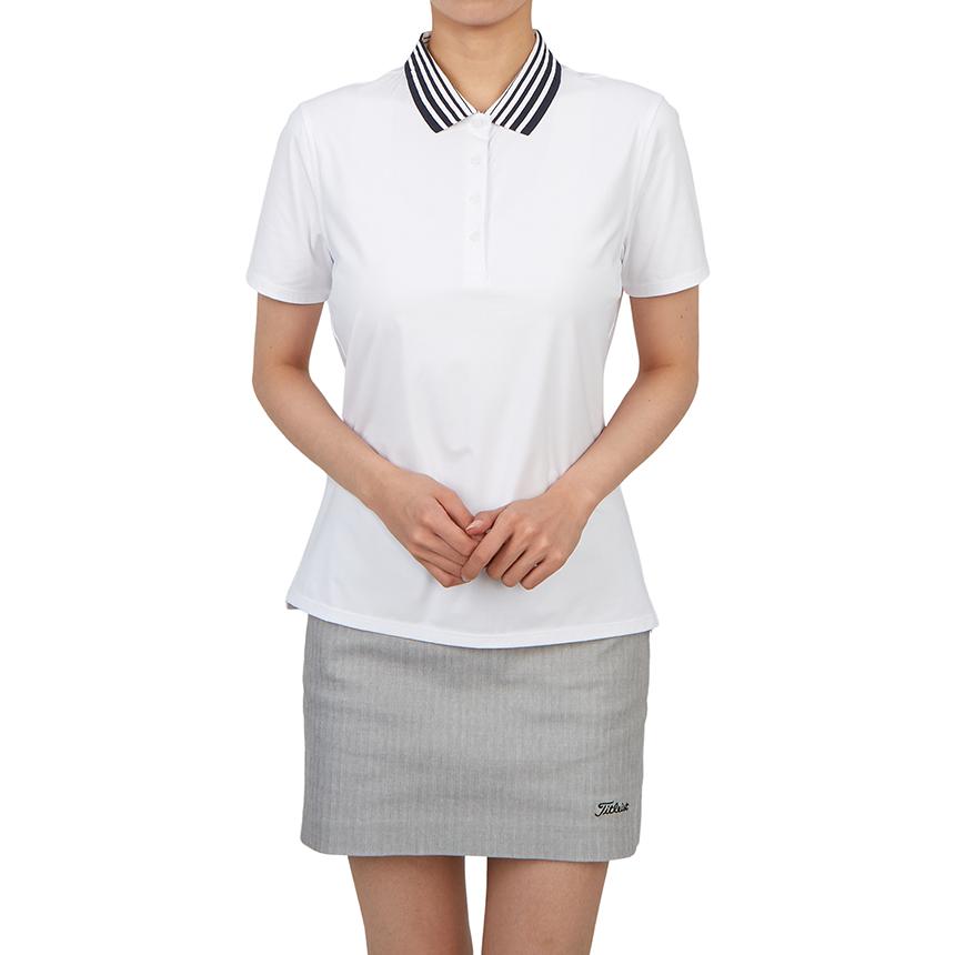 G/FORE Women’s Collared Short Sleeve Golf T-Shirt