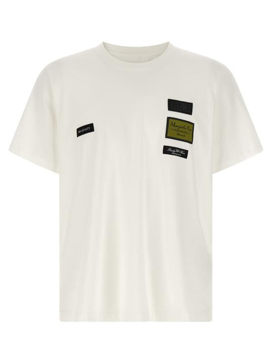 MM6 White Label Patch Short Sleeve T-Shirt SH0GC0069 S24311101