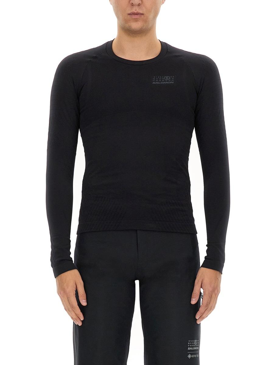 Maison Margiela Long Sleeve T-Shirt Black Cotton Men’s Shirt