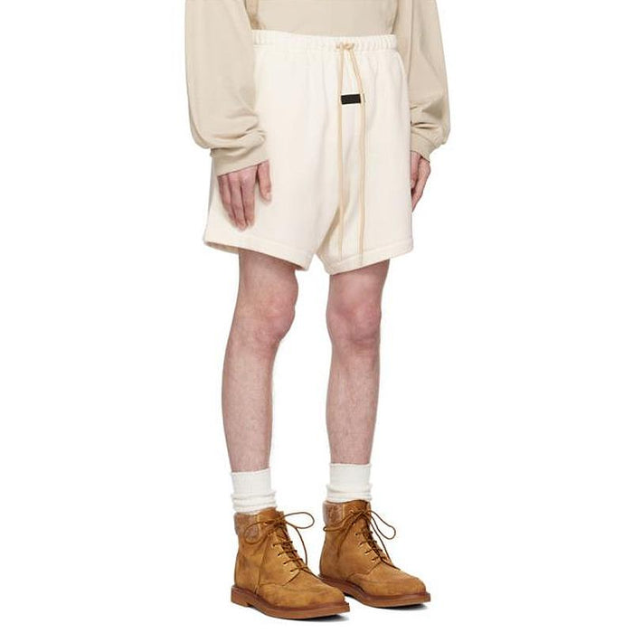 Fear of God Essentials Ivory Sweat Shorts Unisex